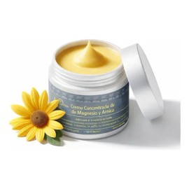 Crema Pomada Aceite De Magnesio Arnica Karite Organica 60gr