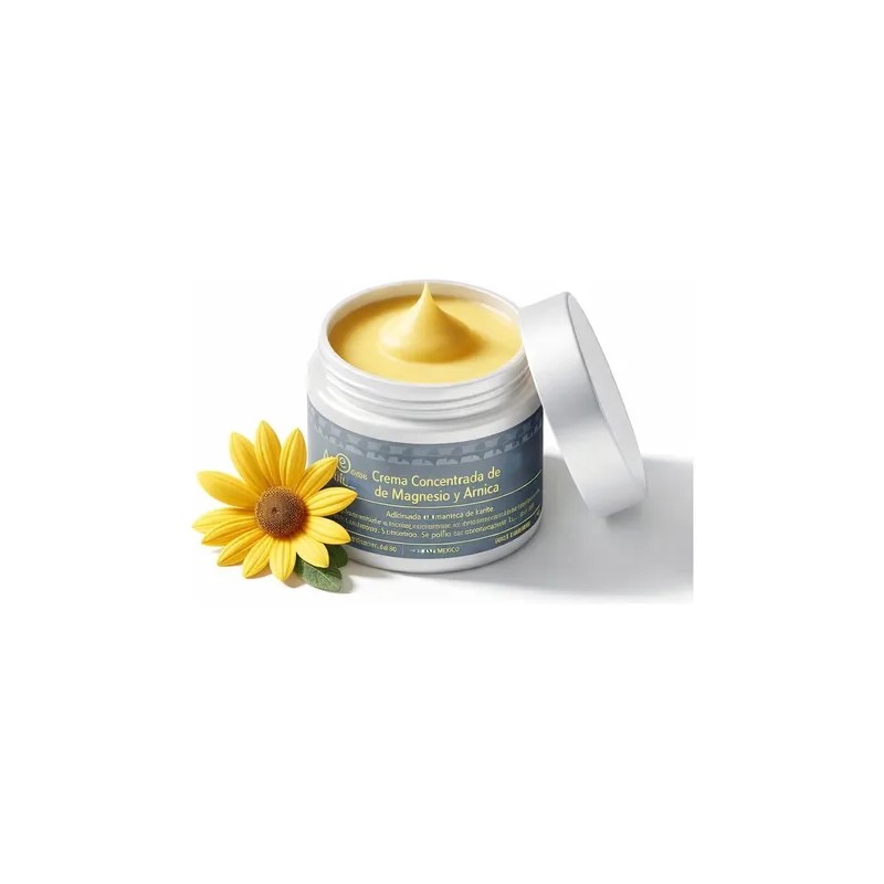 Crema Pomada Aceite De Magnesio Arnica Karite Organica 60gr