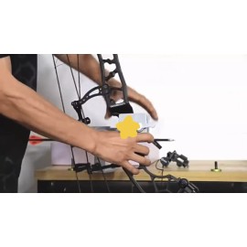 Universal Compound Bow Vise 360° Adjustable Level Tuning Kit Archery Mount Tool