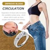 Magtherapy Lymphatic Therapy Titanium Ion Moissanite Diamond Ring, Unclog Bloodstream