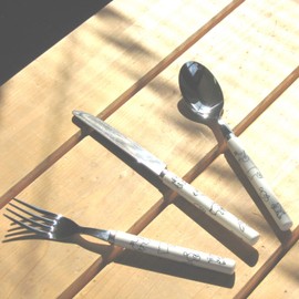 Nagao Dinner Cutlery Set of 3 Friends Made in Japan