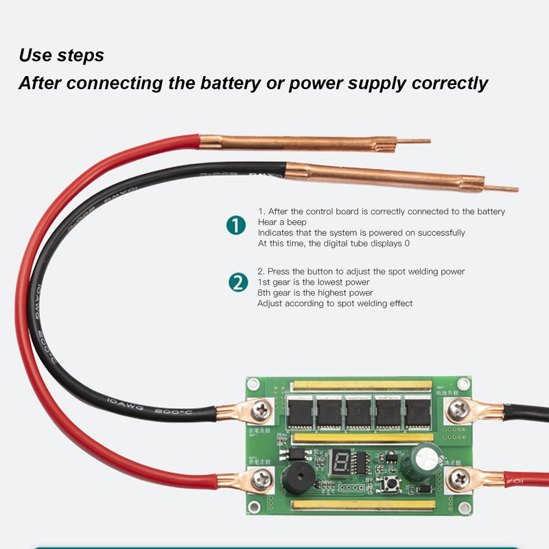 Welding Machine Circuit Board PCB DIY Spot Welder Set Battery