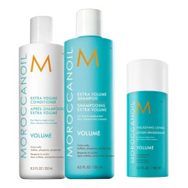 Moroccanoil Volumen Shampoo Acond 250m Thick Lotion 100m