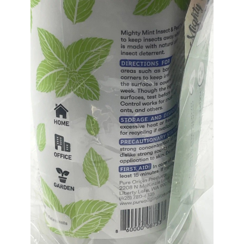Mighty Mint 16 Oz Peppermint Oil Natural Insect & Pest
