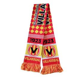 Villareal CF Scarf | Soccer Fan Scarf | Premium Acrylic Knit