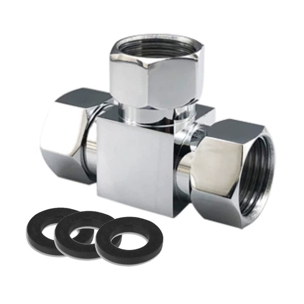 Add-A-Tee G1/2 Inch Hose Connector Adapter for Angle Valve Adapter