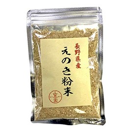 100% Domestic Enoki Powder, Made in Nagano Prefecture, 2.1 oz (60 g), Sugamo Ochaya, Sannenen