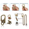 Ahiller Sturdy Wallet Chain, [Double Lock Carabiner, Stainless Steel Chain],
