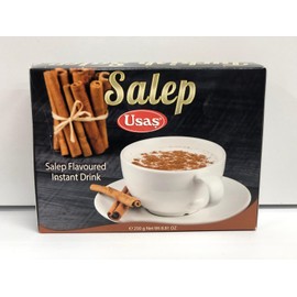 Salep Sahlab Sahlep Salepi Hot Instant Milky Drink with Cinnamon, Usas 250g