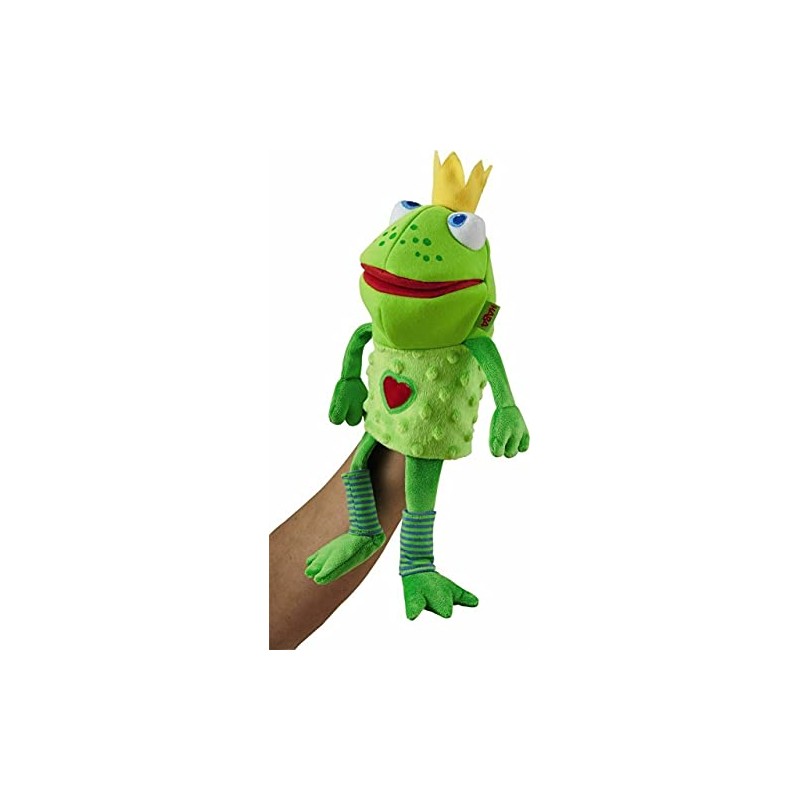 HABA 300490 - Handpuppe Froschkönig