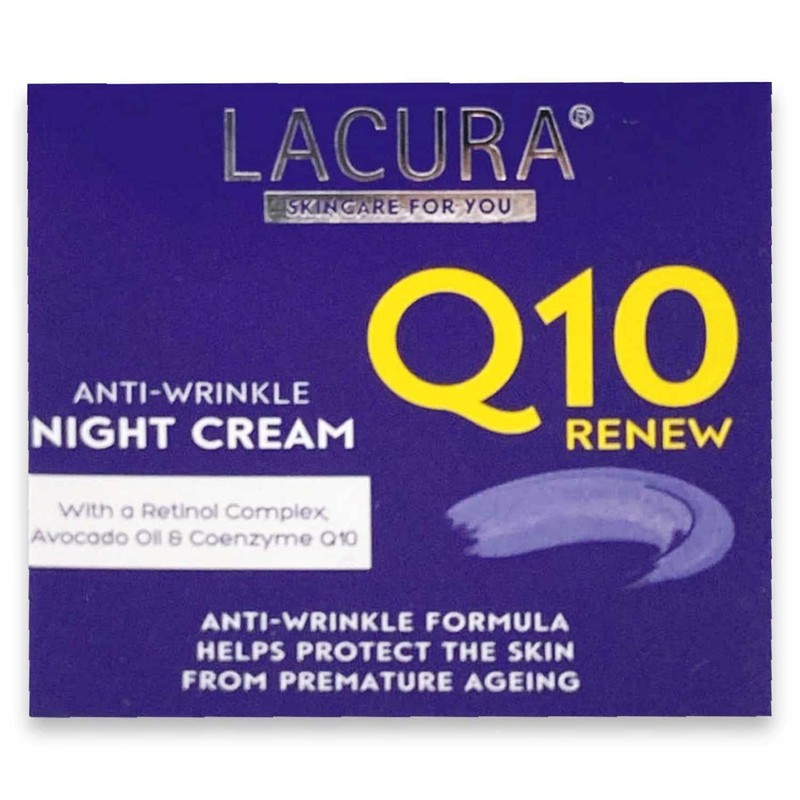 Lacura Q10 Moisturising renew face creams night + day Anti-wrinkle