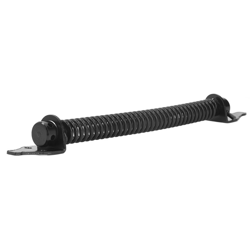 Self Closing Gate Door Spring Carbon Steel Electrophoresis Black Finish