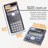 BAZIC Scientific Calculator 240 Function w/Slide-On Case, Engineering Calculators LCD