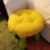 Levoberg Stool Cover Light Coffee Seat Cushion Round Stool Cover