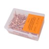 250Pcs Horseshoe Nails Copper Plated Rustproof Equestrian Riding Equipment Pet