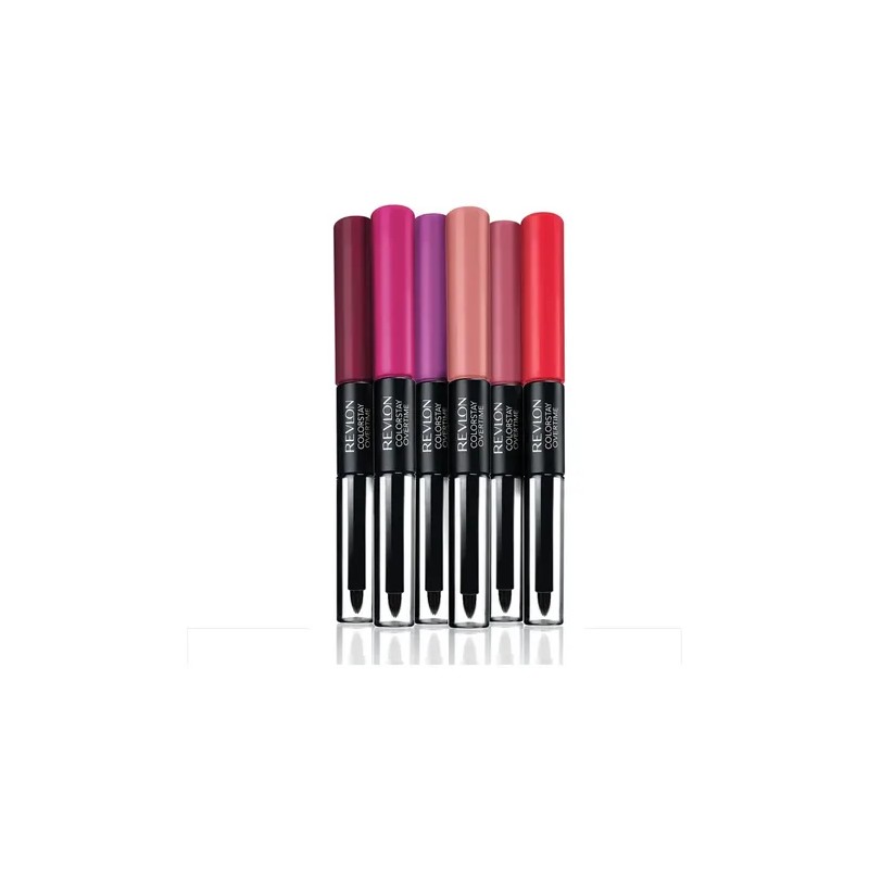 Labial Líquido Cs Overtime Lipcolor Tono Black Cherry Acabado Gloss