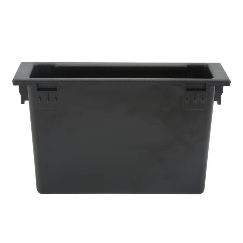 Car Stereo Radio Storage Box Black Large Storage Space Dash
