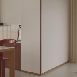 Wall Corner Protector 3PCS 45" Corner Molding Trim Walnut Wood Grain Corner Trim Decorative Strips for Door and Window Frames Mirror Edges Ceramic Tiles, and Wooden Wall Edges.