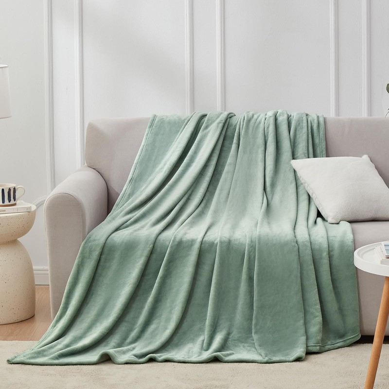 EHEYCIGA Fleece Blanket Throws for Sofas Fluffy Warm Soft Blanket
