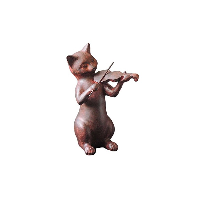 Oriental 石創 Animal Ornament Violin Cat 11021