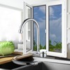 Foldable Faucet for Motorhome 360°Rotation Kitchen Faucet Sink High Arch