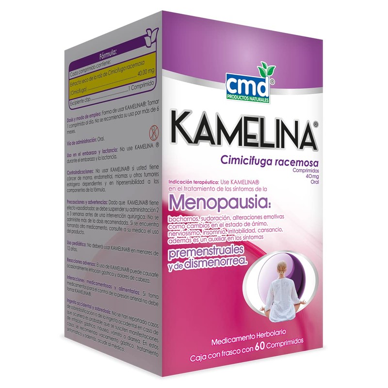 CMD - KAMELINA - Cimicifuga Racemosa - Medicamento Herbolario -
