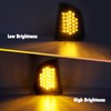 Partsam 1Pair Amber 29 LED Front Turn Signal Lights and