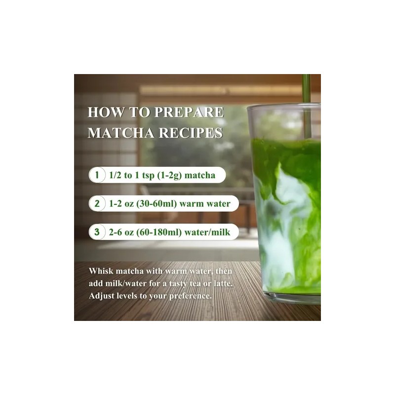 Yedoensis Matcha Ceremonial Uji - Té Verde Japonés En Polvo