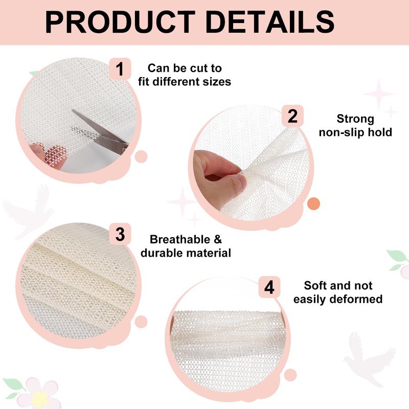 sourcing map Non Slip Couch Cushion Pad, 220 x 200cm