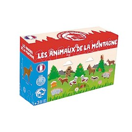 Jeujura - Moutain Animals Building Games, Multicolor (J8271)