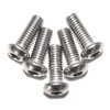ISO 7380 Oval Screws with I-6 Point A2 Stainless Steel