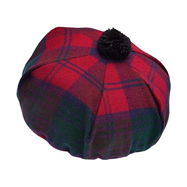 Scottish Kilt Tam O' Shanter Acrylic Wool Tammy Hat One