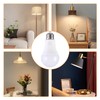 MXhme A19 LED Light Bulbs with Remote Control, 800LM 9W