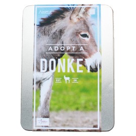 Gift Republic Donkey Adopt It - Lata de adopción de Animales benéficos