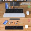 Laokiiy Keyboard Riser,Computer Stand Acrylic Tilted Holder for Easy Ergonomic