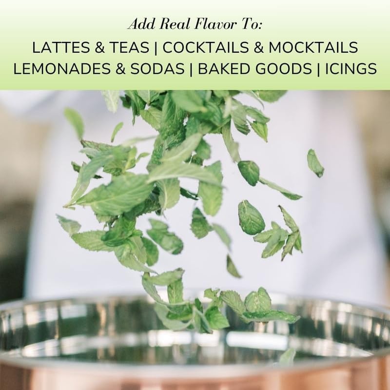 Sonoma Syrup Co. Mint Infused Simple Syrup 25.4 Fl Oz