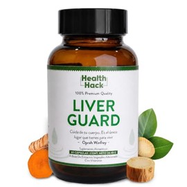 Liver Antioxidante con Cardo Mariano, Diente de León, Hepático 60 Cáps.