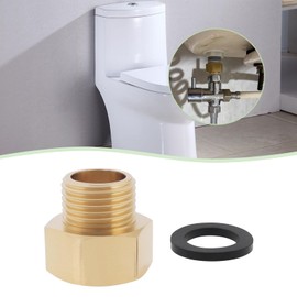 The Lord of the Tools 1Pc Pipe Adapter Washer G7/8 inch Female to 1/2 inch Male Thread for Toilet Fill Valve