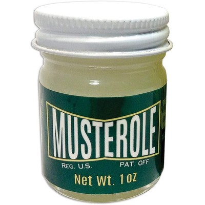Musterole Vapor Rub, 1 ounce Jar
