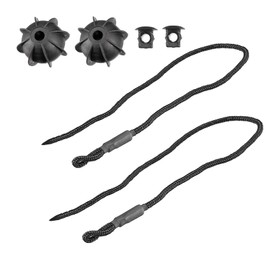 Car Boot Cover Retaining Strap, Rear Shelf Strap, Universal Parcel Shelf, Car Parcel Shelf Cord, Retaining Strap Rope, Pack of 2, for the Boot and Rear Shelf Strap