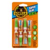 Gorilla Super Glue Gel, Clear Glue, Four 3 Gram Tubes