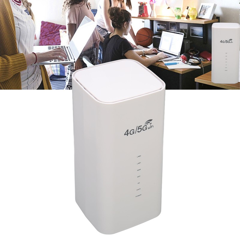 4G LTE Router with SIM Card Slot 4 Antenna Up