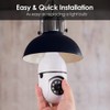 1080 P E27 Light Bulb Surveillance Camrea - 5G, Wifi,