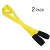 Trekassy 2 Pack 6' x 2" Lifting Sling Straps, 6ft