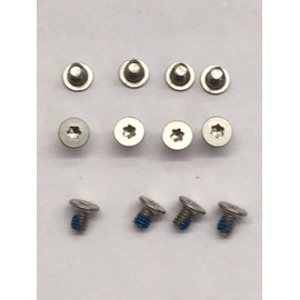 YCLM New Replacement Bottom Cover Screw for Dell XPS 13 9343 9350 9360 XPS 15 9550 9560 M5510 Series Laptop (Silver)