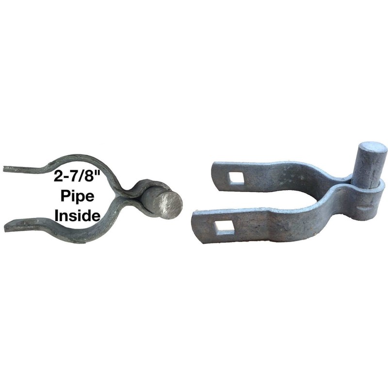 2-7/8" Chain Link Fence Gate Post Hinge - Use for