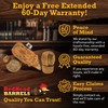 Red Head Barrels Wooden Oak Spigot and Bung Set, Small