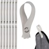 12 Pack 150 x 12 mm Loops in Grey with