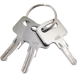 SPJIUQI 3PCS Ignition Keys 455 83093 21982GT 5KM455 Compatible with Genie Boom Lift Z-135/70 Z-30/20N Z-33/18 Telescopic Boom Lift S-40 S-45 S-60 Electric Scissor Lift GS-1530 GS-1532 GS-1930, Brown,