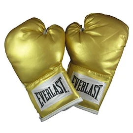 Everlast Boxing Wrist Wrap Level 1 Training Gloves, 12oz, Gold by Everlast